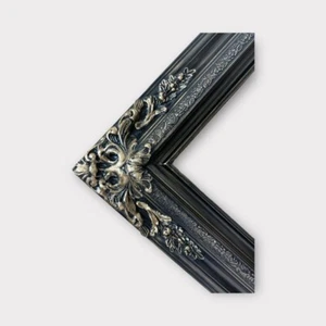 9 X 12 In stock- Traditional compo XL ornate corners wood frame, OLD GOLD. - Picture 1 of 12