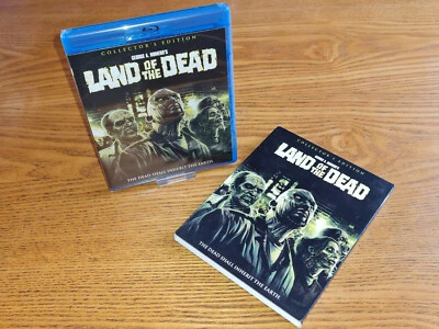 LAND OF THE DEAD new Unrated Bluray US Shout/Scream Factory (rare OOP slipcover) - Image 1 of 3