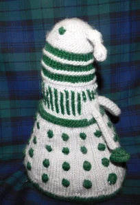 Dalek tejido único hecho a mano - Imagen 1 de 3