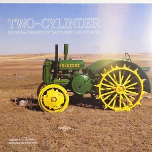 SEP-OCT 1990 Two-Cylinder Club Magazine John Deere Tractor Photos Retro Book B3 - Imagen 1 de 13