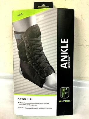 Soporte de tobillo con cordones P-tex - talla pequeña Foto 1 de 3