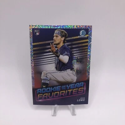 Josh Lowe 2022 Bowman Chrome Rookie of the Year Favorites Mojo - Image 1 of 2