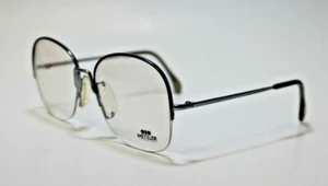 AUTHENTIC METZLER INTERNATIONAL 7216 124 BLACK EYEGLASSES FRAME 52-16-130 - Picture 1 of 4