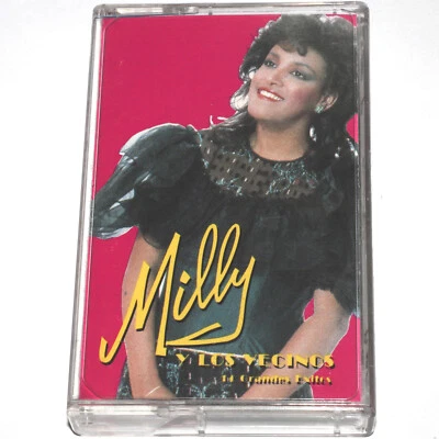 Milly Y Los Vecinos - 14 Grandes Exitos (Cassette Tape 1991) Merengue TESTED - Image 1 of 4