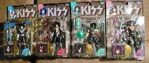 4 Kiss Ultra Action Figuren Sealed McFarlane Toys Set Gene Paul Ace Peter 1997 - Bild 1 von 8