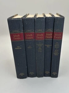 DIE KOMPLETTEN ROMANE VON MARK TWAIN 5-Vol Set Nelson Doubleday - S.L Clemens - HC - Bild 1 von 15