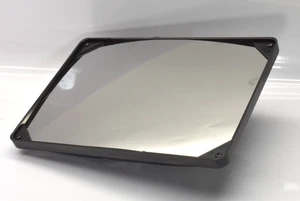 MIRROR LITE Rectangle Convex Mirror Head 7x 10 Heated 56-74 Double Nickel - Picture 1 of 5