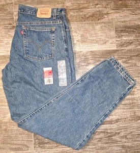 Levi 550 Relaxed Fit Mom Jeans Tapered Leg 16 Misses Long Neu Mit Etikett Old Stock - Bild 1 von 15