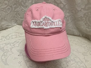 Genuine Margaritaville Jamaica  Pink Cap Hat 100% Cotton One Size Fits All EUC - Picture 1 of 4