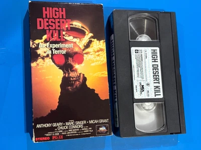 HIGH DESERT KILL (VHS, 1990)CHUCK CONNORS - Image 1 of 2