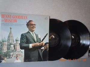 GOODMAN,BENNY Vinyl 2lp...IN MOSCOW...RCA...VG/VG-...'62 - Picture 1 of 3