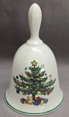 CAMPANA CENA Nikko Porcelana Colección Clásica Navidad Foto 1 de 4