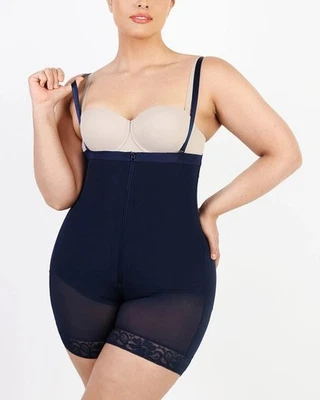 Shapellx Mujer AirSlim Compresión Abdomen Modelador Corto AZUL MARINO Talla 5XL NUEVO CON ETIQUETAS Foto 1 de 4