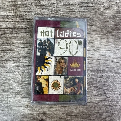 Hot Ladies of the 90s Dazzling Divas Cassette Tape Sealed Vintage TLC Salt Pepa - Imagem 1 de 4