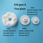 Plastic Gears For Kids Electric Car 550/390 For Gearbox Motor Gear Accessories