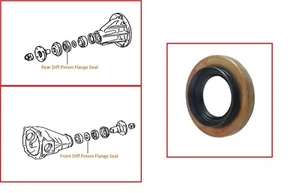 FRONT OR REAR DIFF PINION SEAL FOR TOYOTA LAND CRUISER 3.0TD KZJ90/KZJ95 96-00 - Picture 1 of 2