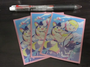 3 sheets Pokemon card Deck Shield set Elesa 2021 sleeve Japanese - Picture 1 of 2