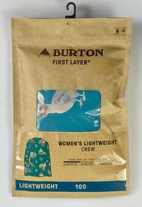 Burton Women's Lightweight Base Layer Top Crewneck Size Medium - Picture 1 of 3