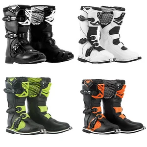 Fly Racing Maverik Dirtbike Offroad Motorcycle MX Youth Riding Boots - Picture 1 of 7