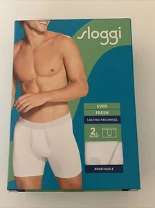 Sloggi men's under ware (X2) Ever Fresh Short (Go) White Medium  - Bild 1 von 4