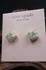 Nwt  Kate Spade  Glitter Opal Multicolor  Stud  Pierced Earrings