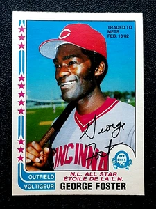 GEORGE FOSTER ALL-STAR 1982 O-PEE-CHEE #342 NRMINT+ 66112 - Picture 1 of 2