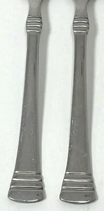 2 Cambridge Silber Codie Hochglanz Suppe Löffel Edelstahl 7 1/4" Hochglanz - Bild 1 von 4