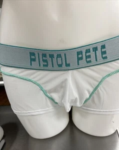 Pistol Pete Brief/Trunk White Medium - Picture 1 of 2