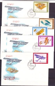 Russland, 1974, 5 FDC, Luftfahrt, Michel 4315-4319 - Bild 1 von 1