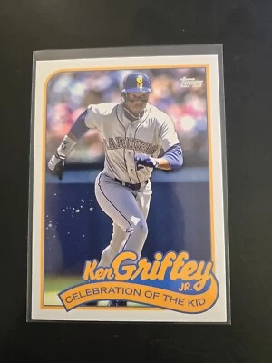 Ken Griffey Jr 2024 Topps Series 1 Celebration of the Kid. #KID-9 - Image 1 of 2
