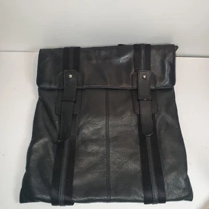Umhängetasche Unisex schwarz Leder - Bild 1 von 7