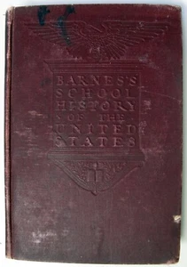 Barnes's School History of the United States 1917 Steele ILLUSTRATED - Bild 1 von 6