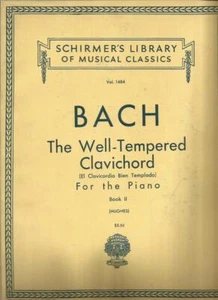Bach Well-Tempered Clavichord For Piano Book II Classical Piano Sheet Music 171p - Picture 1 of 1