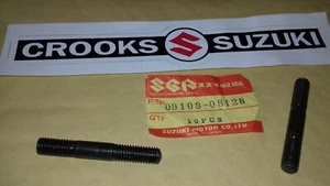 NOS 09108-08128 Suzuki 8x57mm Stud, Suzuki Length 40mm (crankcase to stud top) - Picture 1 of 7
