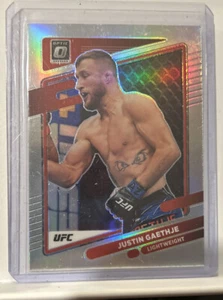 2022 Donruss Optic UFC - JUSTIN GAETHJE *Silver Prizm SP Parallel* #98 - Imagen 1 de 2