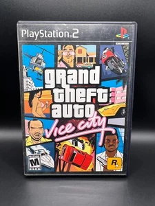 PlayStation 2 Grand Theft Auto Vice City Sony Probado CIB Completo con Manual - Imagen 1 de 3