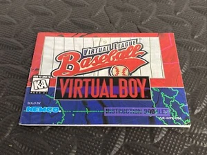 Nintendo VIRTUAL BOY Baseball INSTRUCTION Manual - Bild 1 von 3