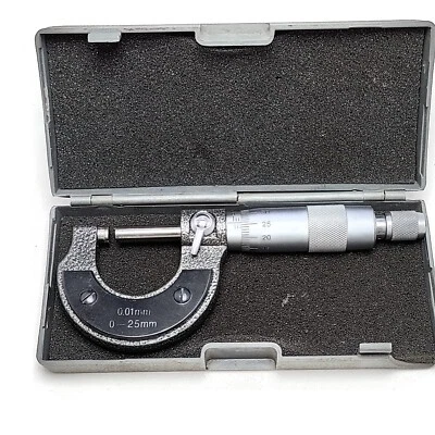 Generic Brand External Micrometer 0~25mm 0.01 - Image 1 of 4