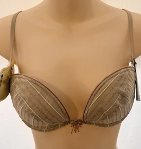 Wonderbra Nude & Gold Multi Plunge 34D New - Picture 1 of 5