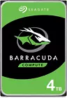 Seagate BarraCuda, 4 TB, interne Festplatte, 3,5 Zoll, SATA, 6 GB/s, 5.400 1/min,