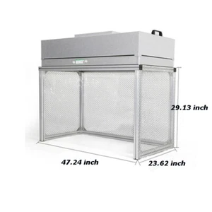 Lab Dust Free Room Workshop Laminar Flow Hood Bench Air Flow Clean Workstation - Picture 1 of 4