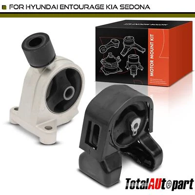 2x Montaje de motor para Hyundai Entourage 07-10 Kia Sedona 06-12 2014 delantero Foto 1 de 4