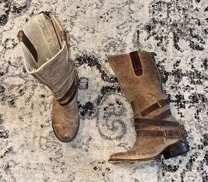 Botas Freebird by Steven Dakota Marrón Talla 7 Rodeo Western Hippie Boho - Imagen 1 de 11