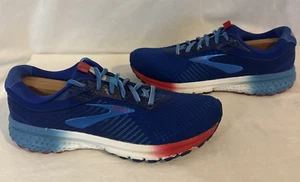 Brooks Ghost 12 mens Size 9M Rocket Pop Rare FLAW - Picture 1 of 10