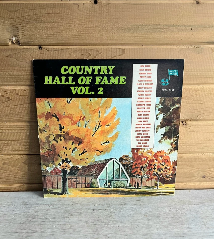 Country Hall of Fame Vol 2 Country Vinyl CMA Record LP 33 RPM 12" - Image 1 of 1