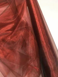 Organza Tablecloth Deep Wine Overlay Weddings Table Decoration Wedding Party - Picture 1 of 1