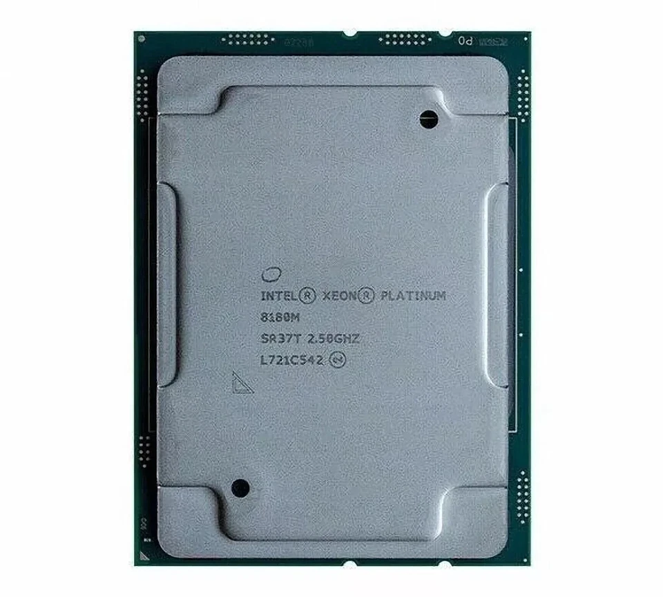 Intel Xeon Platinum 8180M SR37T 28C 2.5GHz 3.2/3.8GHz 38.5MB 205W LGA3647 CPU - Image 1 of 1