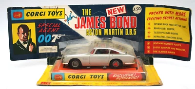 NM CORGI Great Britain 270 JAMES BOND ASTON MARTIN D.B.5 Orig Box Complete Rare - Image 1 of 4