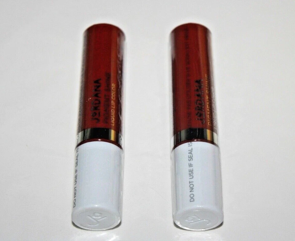 Jordana Pigment Shine Liquid Lip Color 06 Heart Throb 0.07 Oz. New/No Box