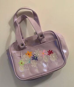 Vintage Gymboree Winter Sparkle Lavender Embroidered Purse NWOT - Picture 1 of 1